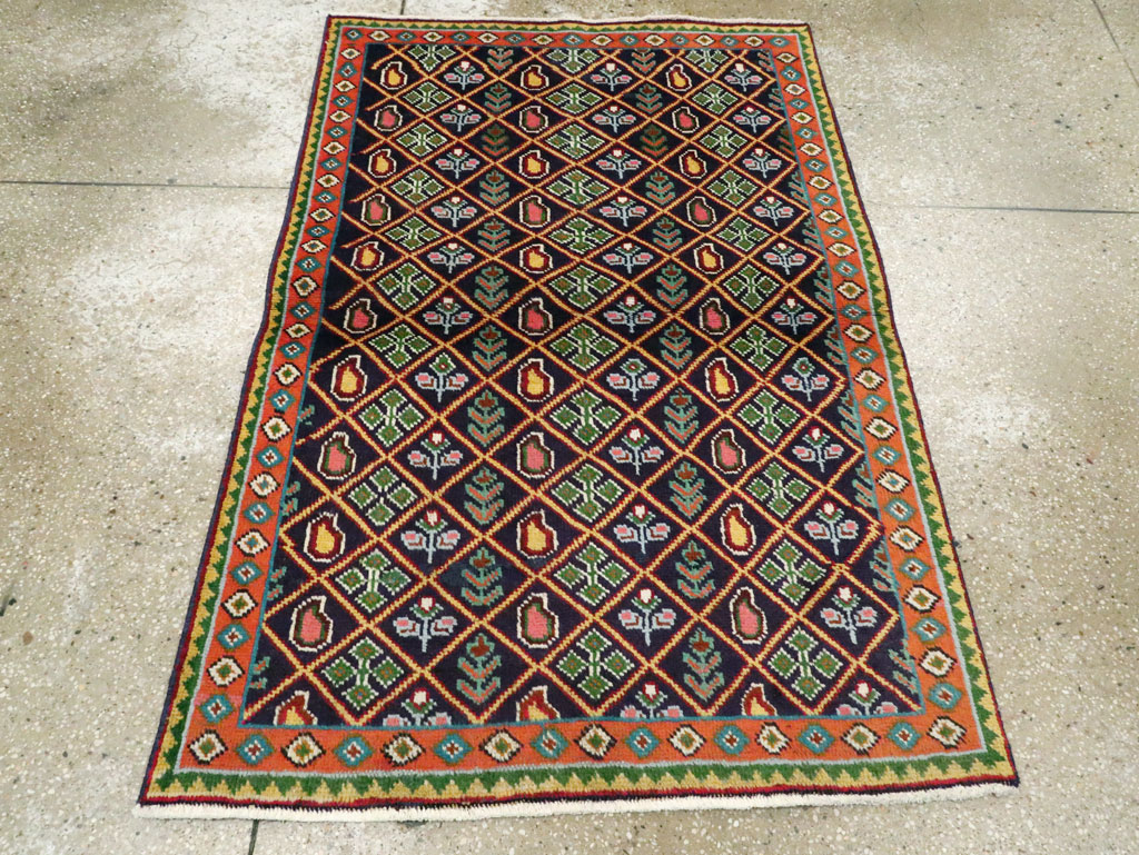 Vintage Persian Tabriz Rug (Pair: 2 of 2), No.25588 - Galerie Shabab