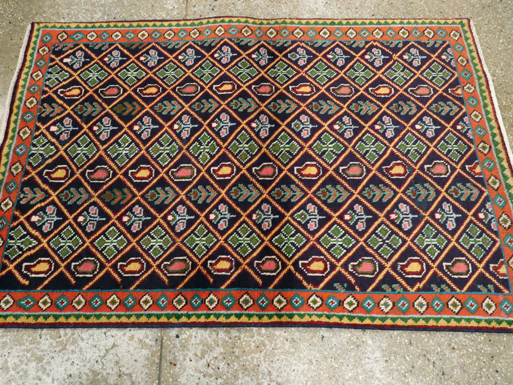Vintage Persian Tabriz Rug (Pair: 2 of 2), No.25588 - Galerie Shabab
