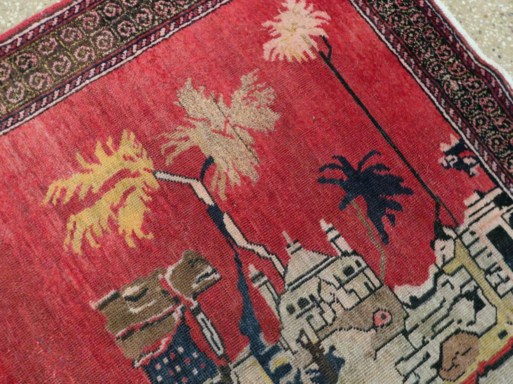 Vintage Baluch Rug, No.25591 - Galerie Shabab