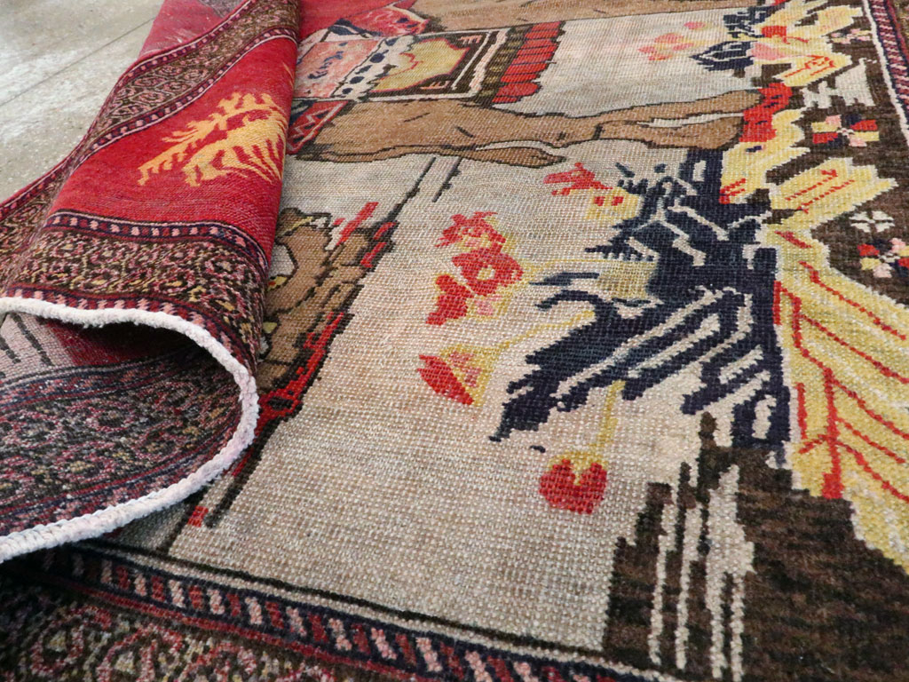 Vintage Baluch Rug, No.25591 - Galerie Shabab