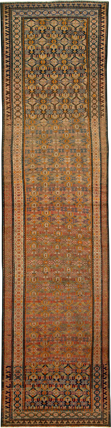 Antique Persian Malayer Runner, No.25604 - Galerie Shabab
