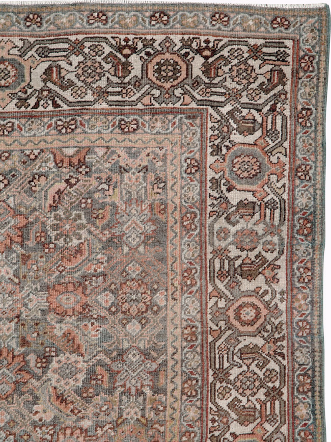Antique Persian Mahal Gallery Carpet, No.25609 - Galerie Shabab