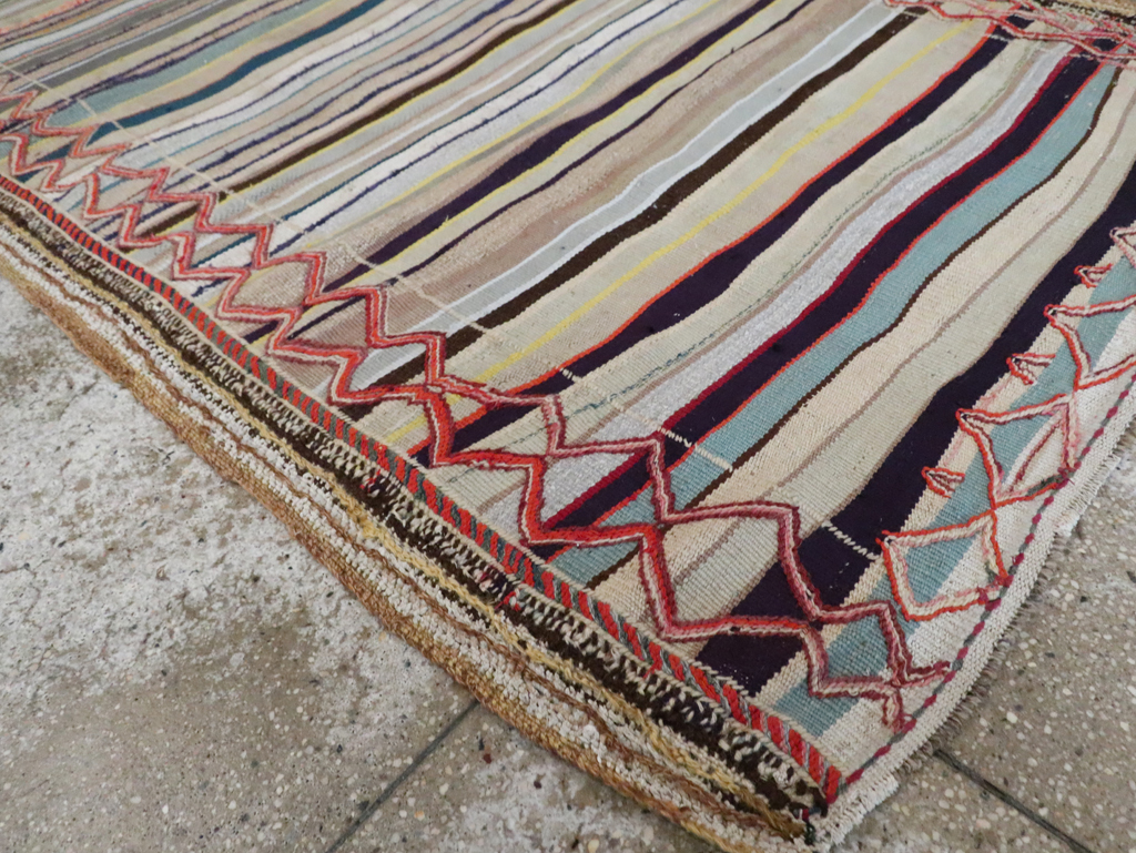 Vintage Persian Flatweave, No.25620 - Galerie Shabab