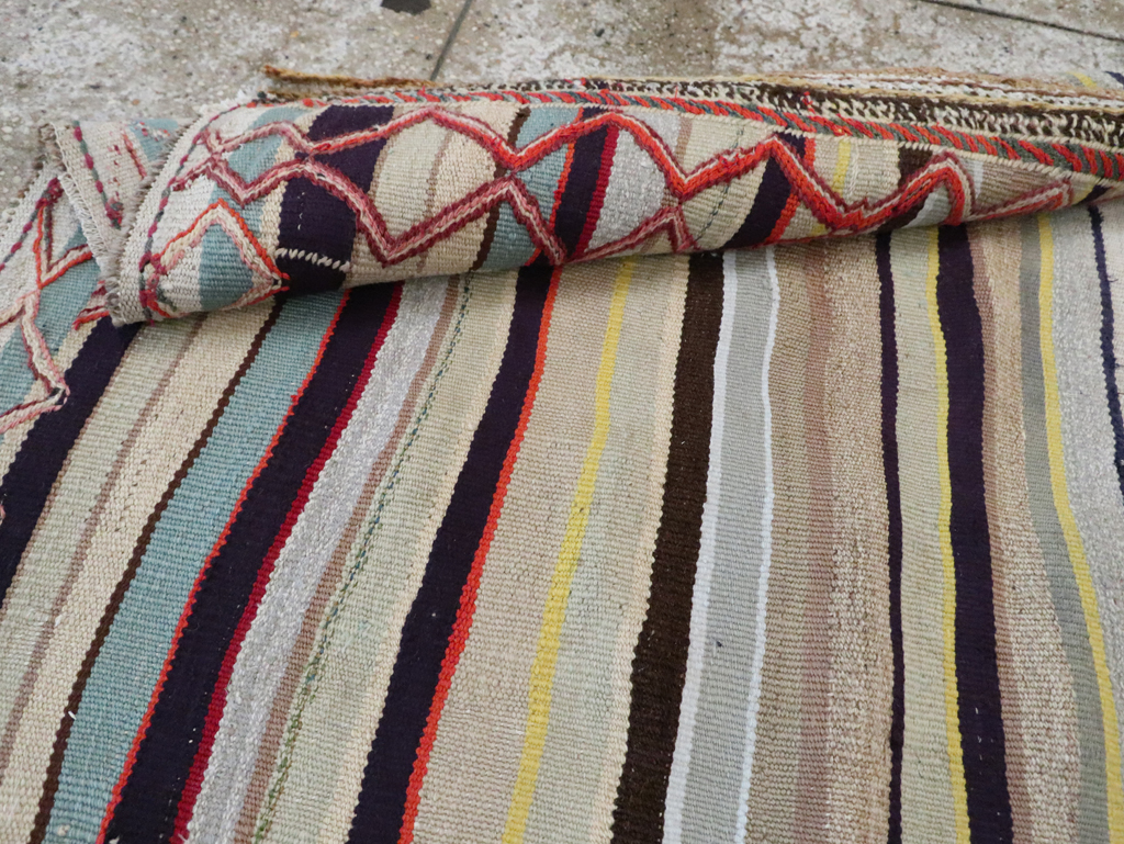 Vintage Persian Flatweave, No.25620 - Galerie Shabab