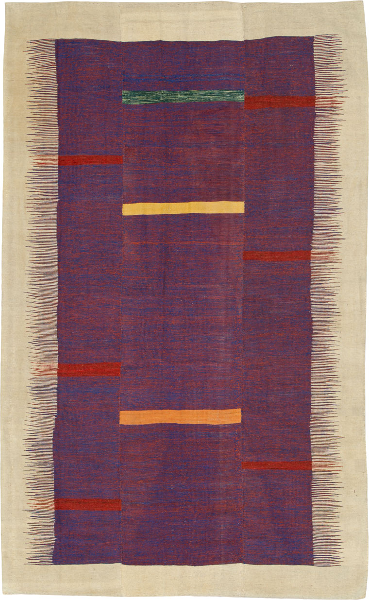 Modern Persian Flatweave, No.25623 - Galerie Shabab