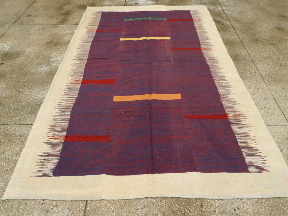 Modern Persian Flatweave, No.25623 - Galerie Shabab