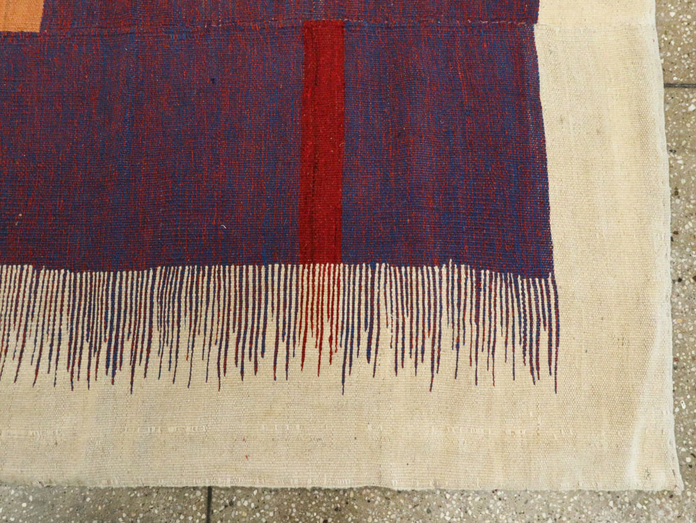 Modern Persian Flatweave, No.25623 - Galerie Shabab