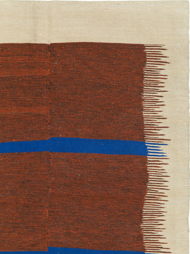 Modern Persian Flatweave, No.25624 - Galerie Shabab