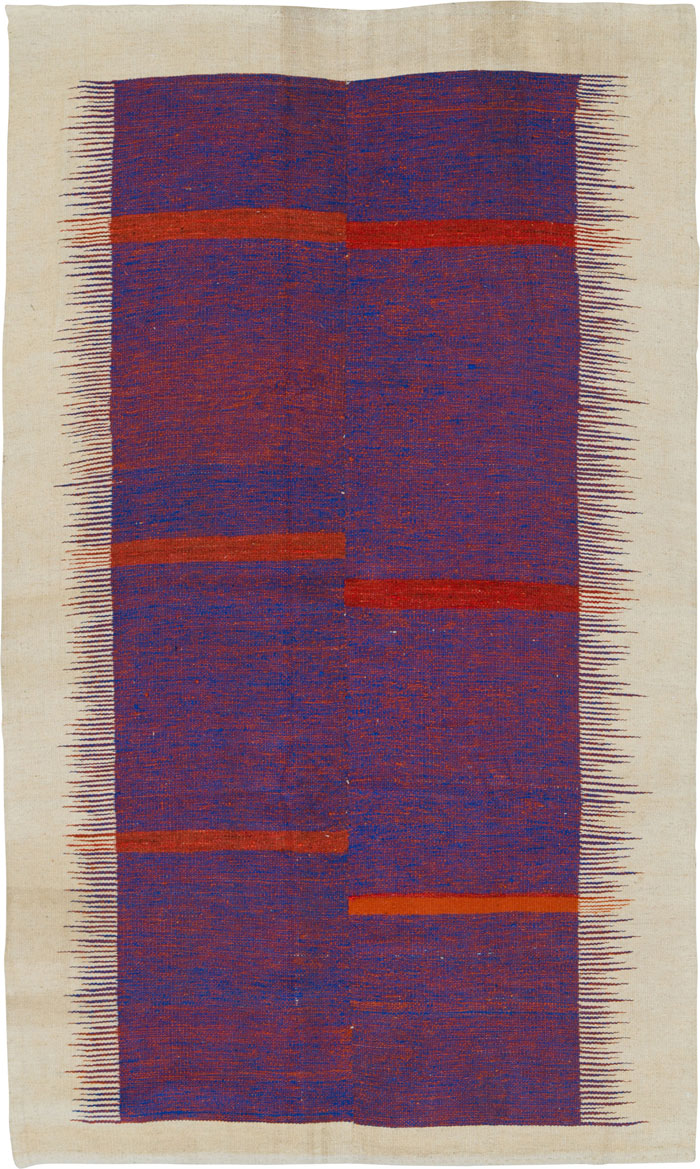 Modern Persian Flatweave, No.25625 - Galerie Shabab