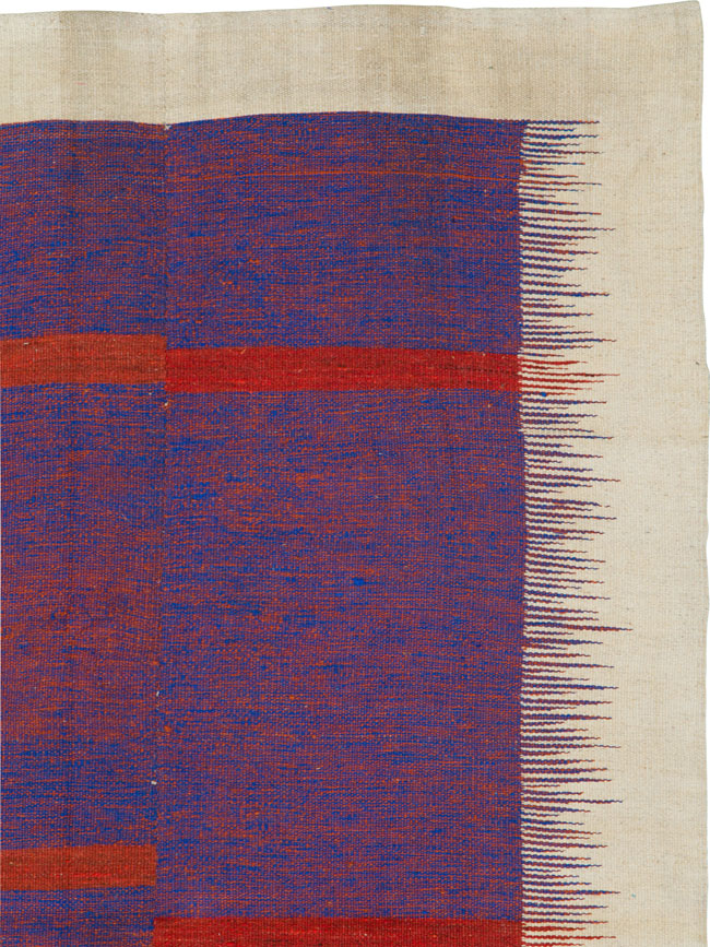 Modern Persian Flatweave, No.25625 - Galerie Shabab