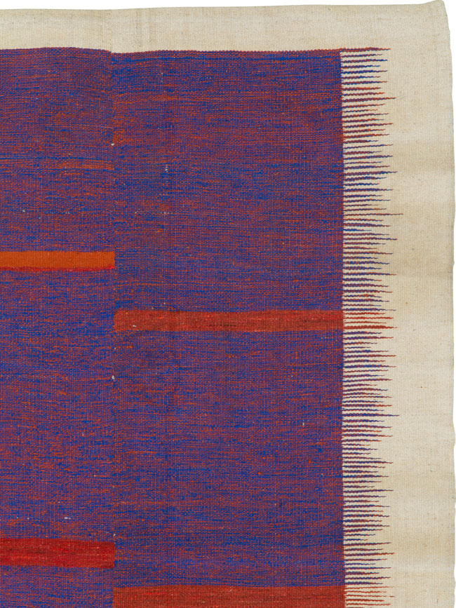 Modern Persian Flatweave, No.25625 - Galerie Shabab