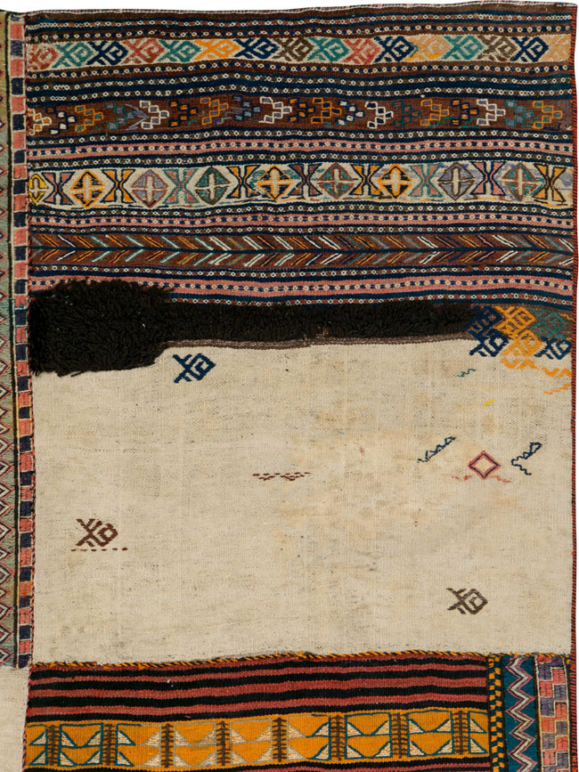 Vintage Persian Flatweave, No.25633 - Galerie Shabab
