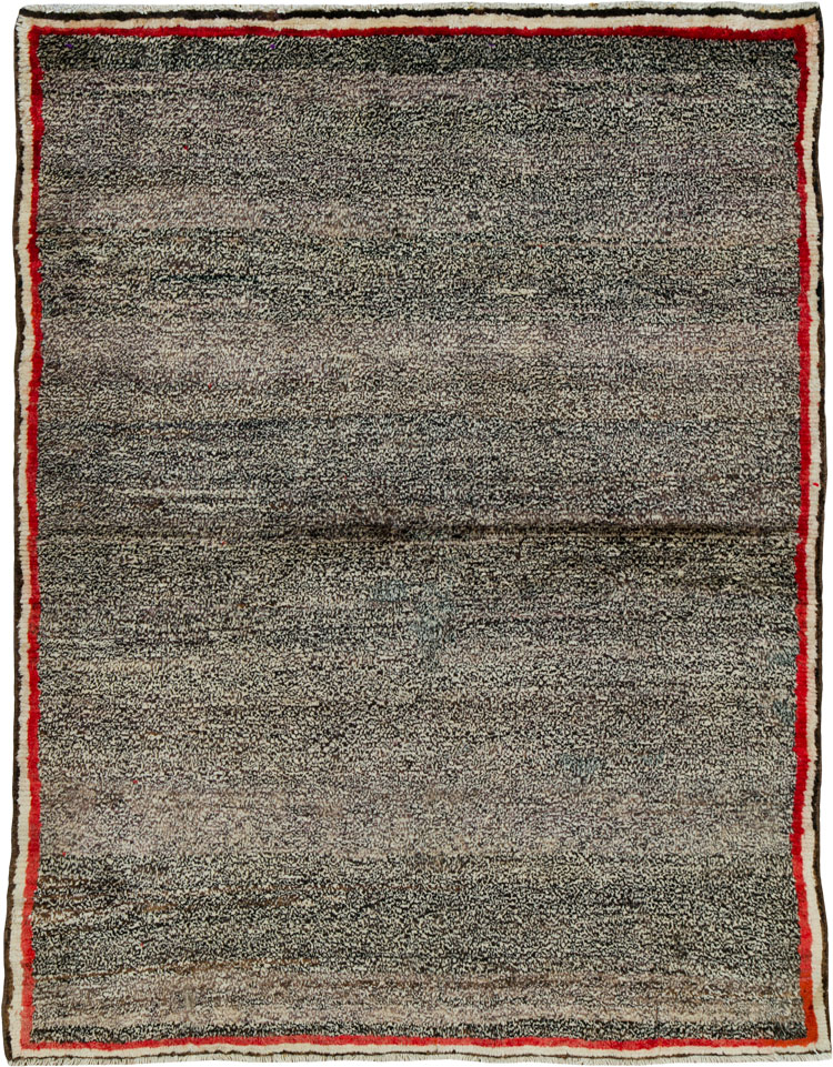 Vintage Persian Gabbeh Rug, No.25637 - Galerie Shabab