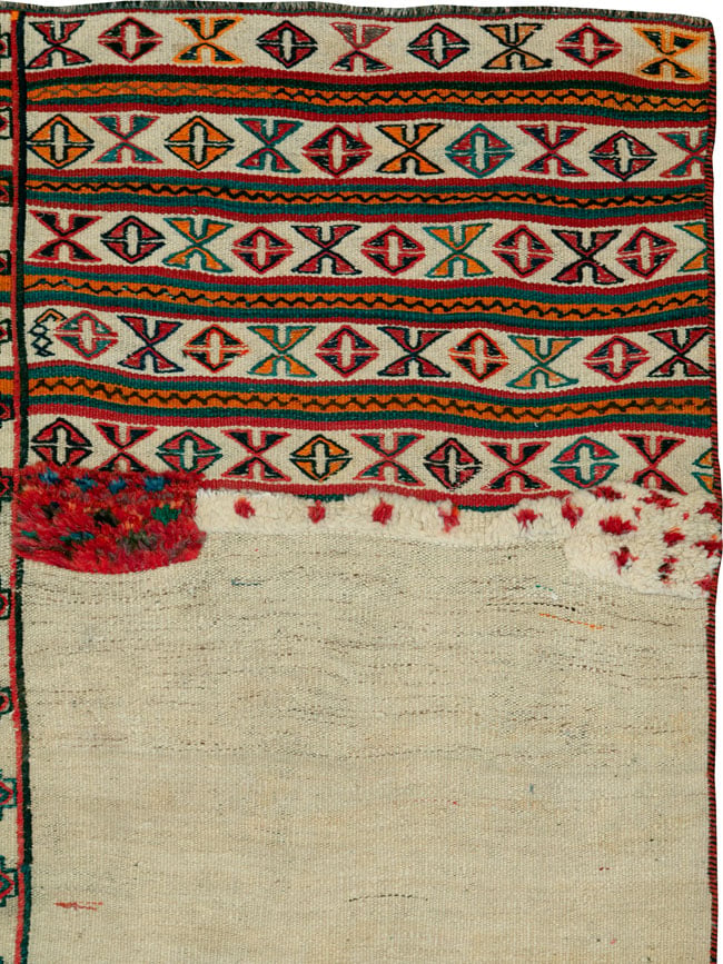 Vintage Persian Flatweave, No.25641 - Galerie Shabab