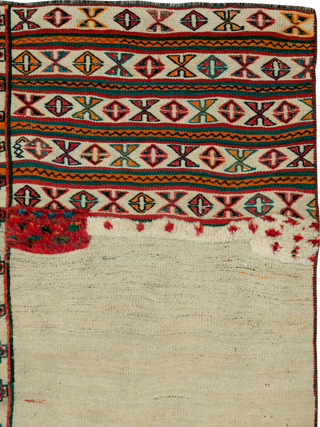 Vintage Persian Flatweave, No.25641 - Galerie Shabab