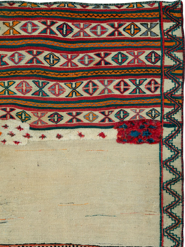 Vintage Persian Flatweave, No.25641 - Galerie Shabab