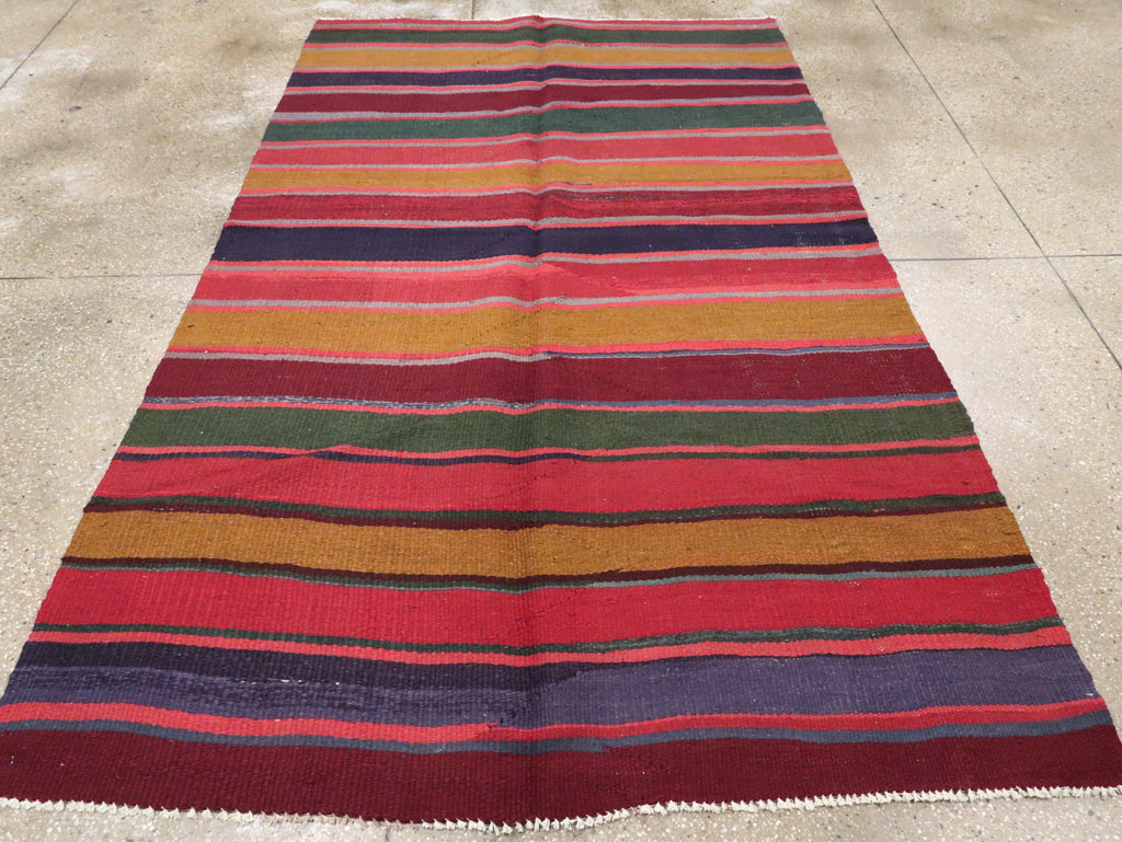 Vintage Persian Kilim, No.25643 - Galerie Shabab