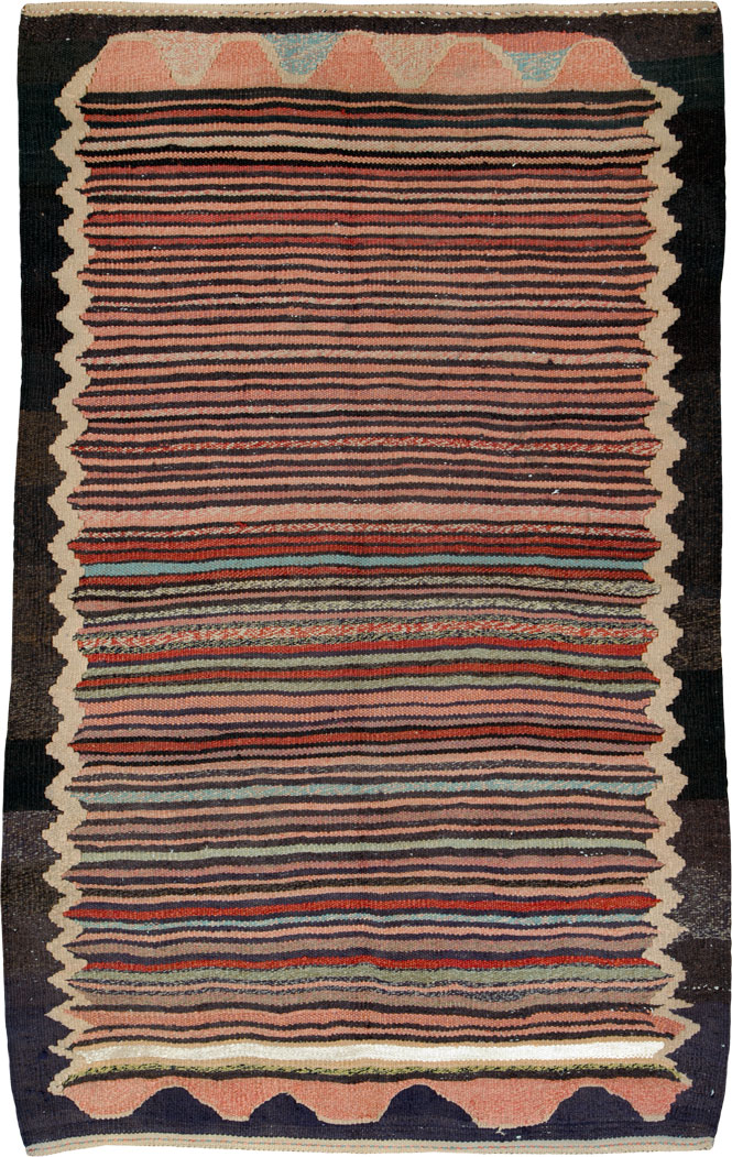 Vintage Persian Kilim, No.25644 - Galerie Shabab