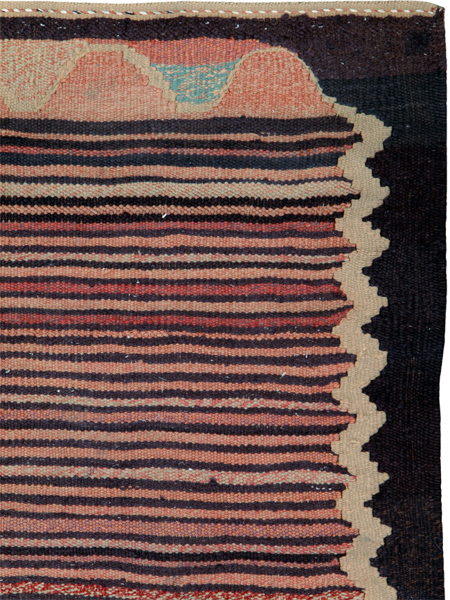 Vintage Persian Kilim, No.25644 - Galerie Shabab