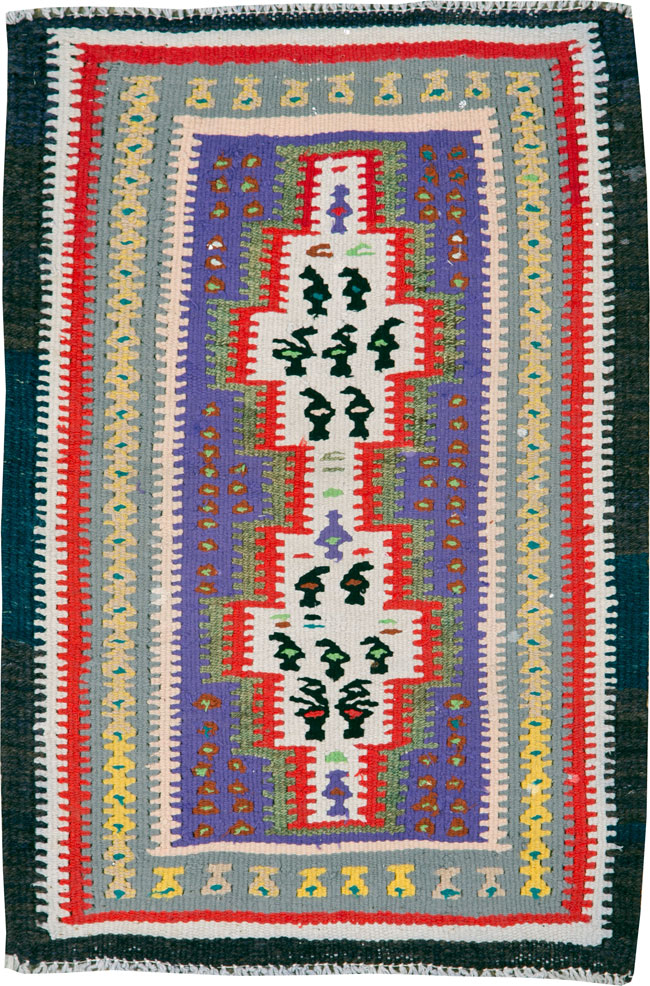 Vintage Persian Kilim, No.25646 - Galerie Shabab