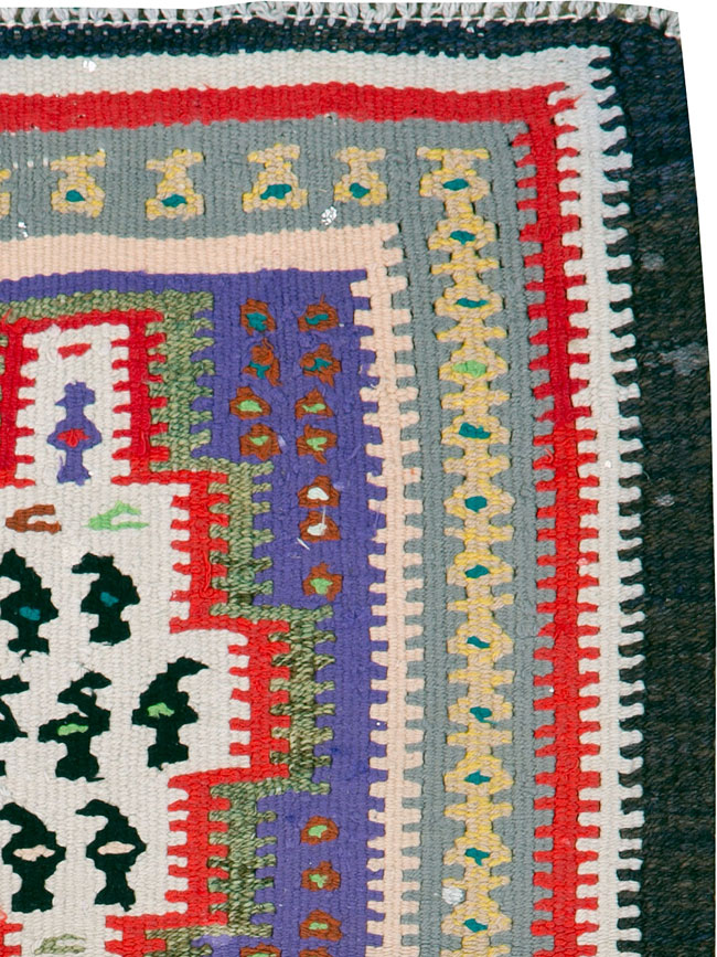Vintage Persian Kilim, No.25646 - Galerie Shabab