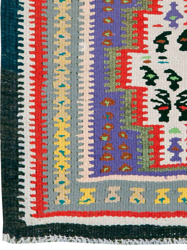 Vintage Persian Kilim, No.25646 - Galerie Shabab