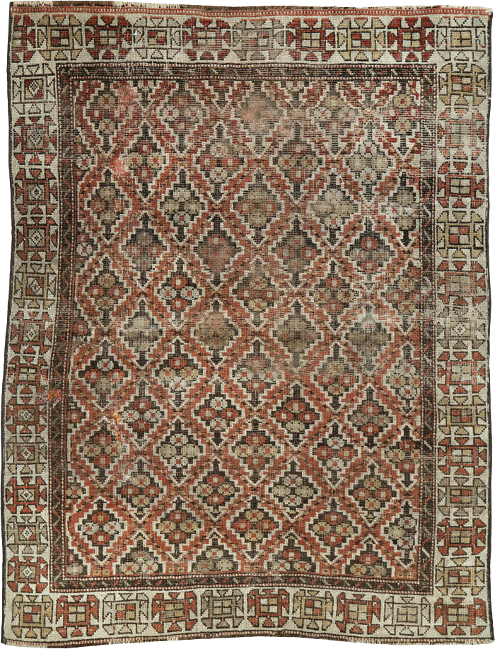 Antique Caucasian Kuba Rug, No.25655 - Galerie Shabab