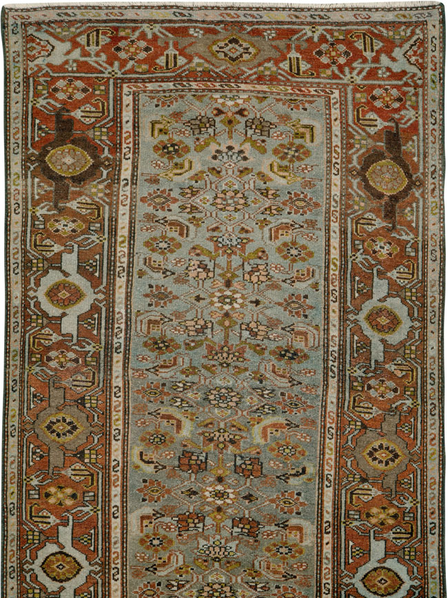 Vintage Persian Malayer Runner, No.25663 - Galerie Shabab