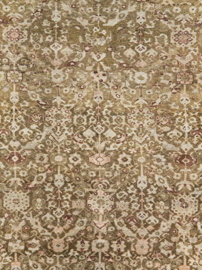 Antique Persian Malayer Gallery Carpet, No.25667 - Galerie Shabab