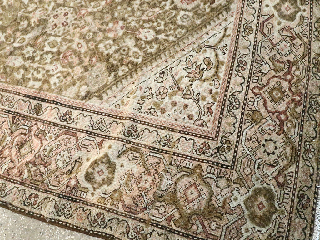 Antique Persian Malayer Gallery Carpet, No.25667 - Galerie Shabab