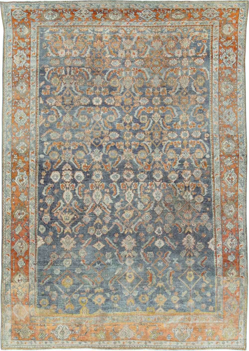 Antique Persian Mahal Carpet, No.25668 - Galerie Shabab
