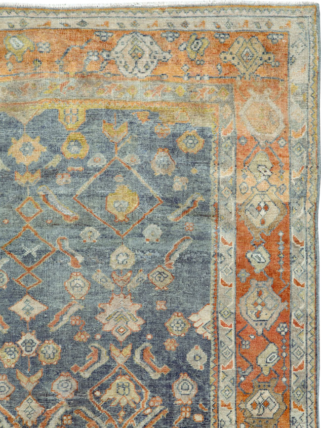 Antique Persian Mahal Carpet, No.25668 - Galerie Shabab