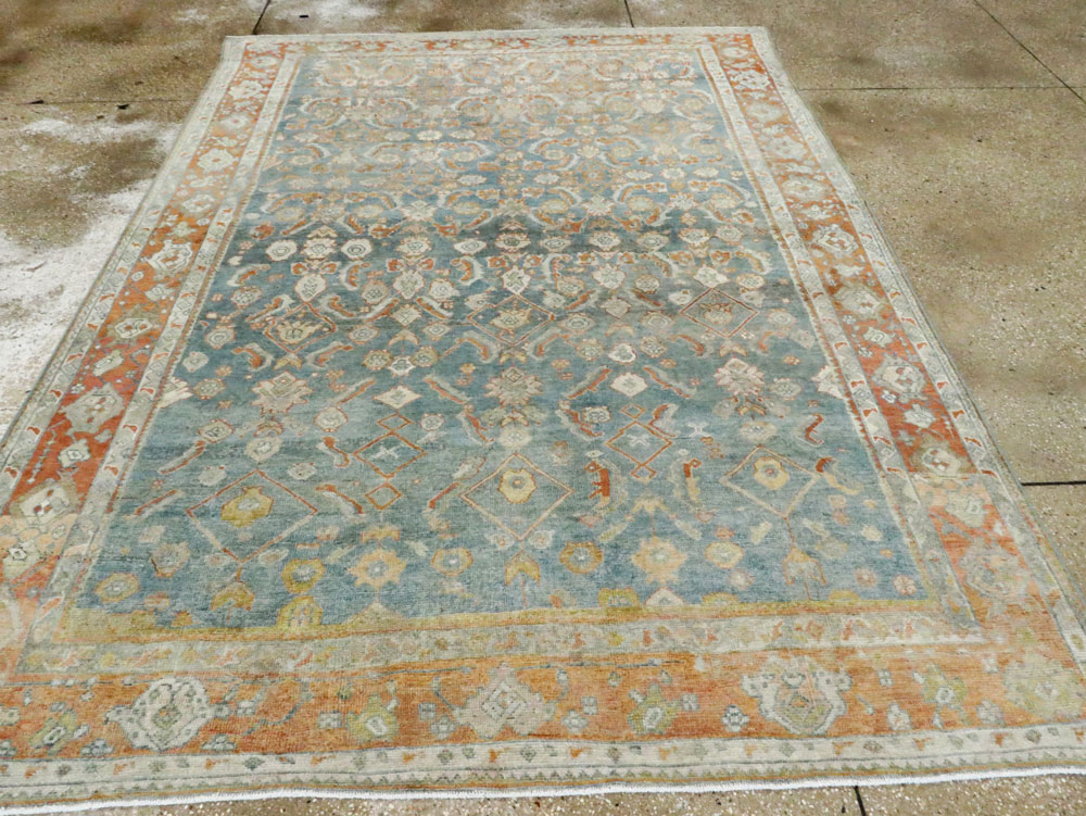Antique Persian Mahal Carpet, No.25668 - Galerie Shabab