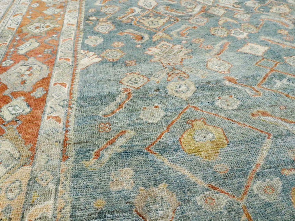 Antique Persian Mahal Carpet, No.25668 - Galerie Shabab