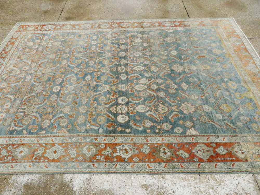 Antique Persian Mahal Carpet, No.25668 - Galerie Shabab