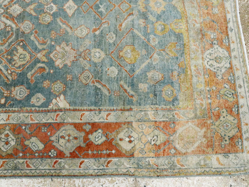 Antique Persian Mahal Carpet, No.25668 - Galerie Shabab