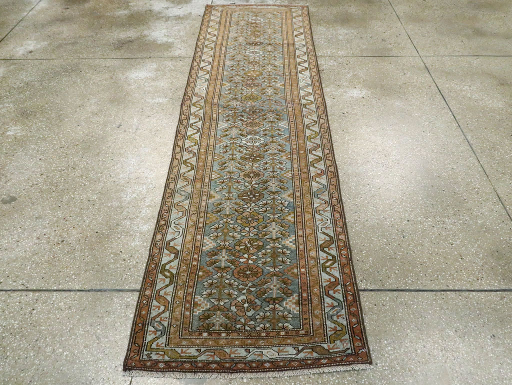 Antique Persian Malayer Runner, No.25681 - Galerie Shabab