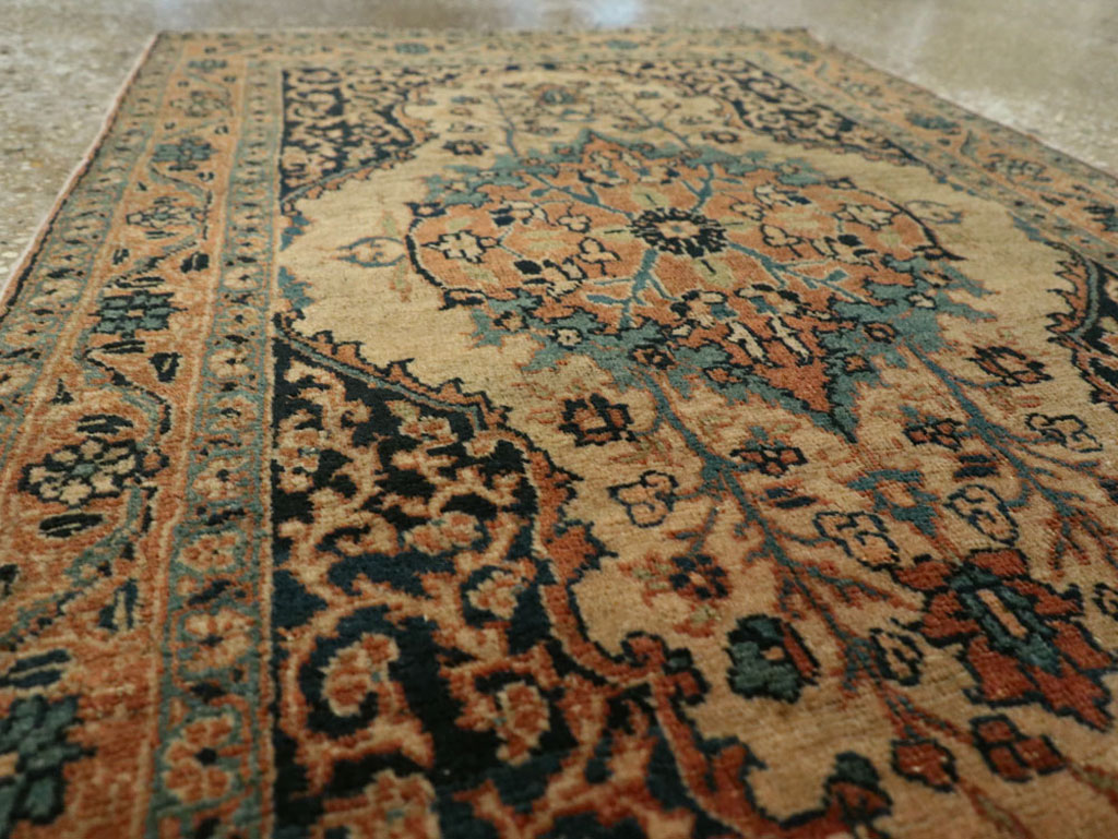 Antique Persian Tabriz Hagi Jalili Rug, No.25684 - Galerie Shabab