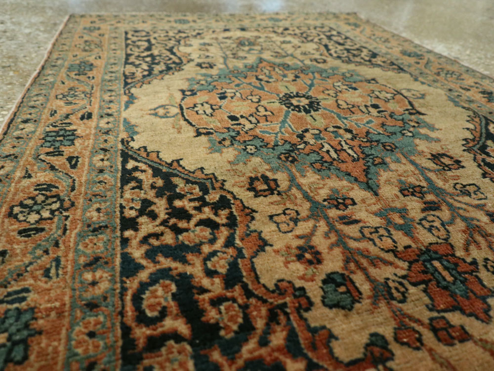Antique Tabriz Hagi Jalili Rug, No.25684 - Galerie Shabab
