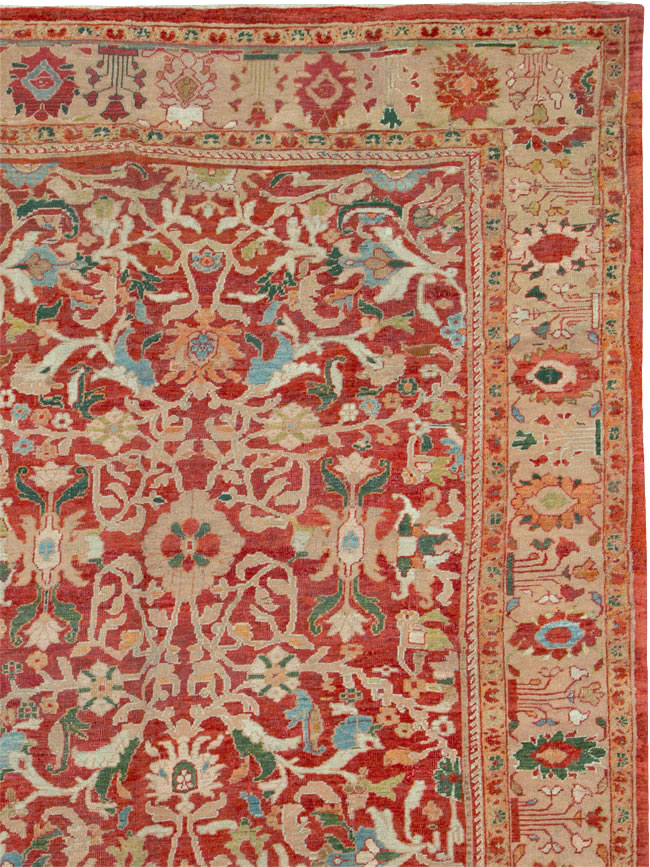 Antique Persian Mahal Carpet, No.25685 - Galerie Shabab