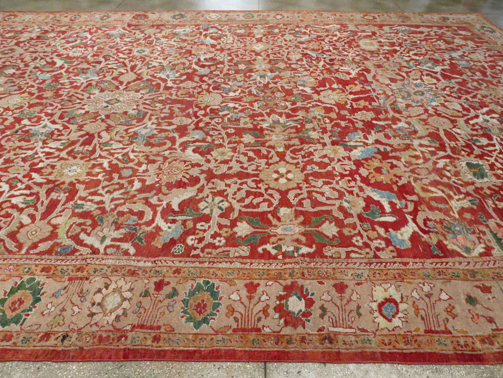 Antique Persian Mahal Carpet, No.25685 - Galerie Shabab