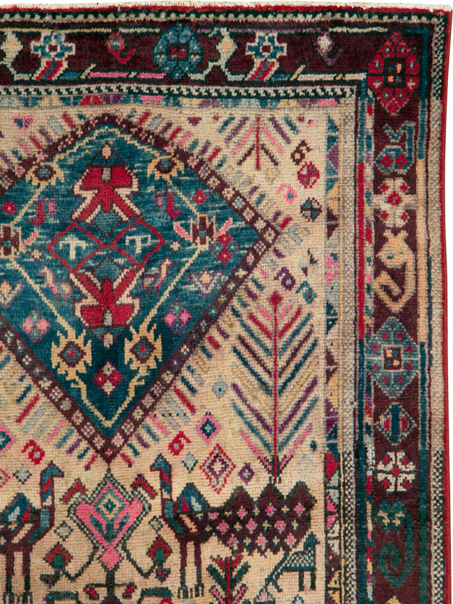 Vintage Persian Afshar Rug, No.25688 - Galerie Shabab