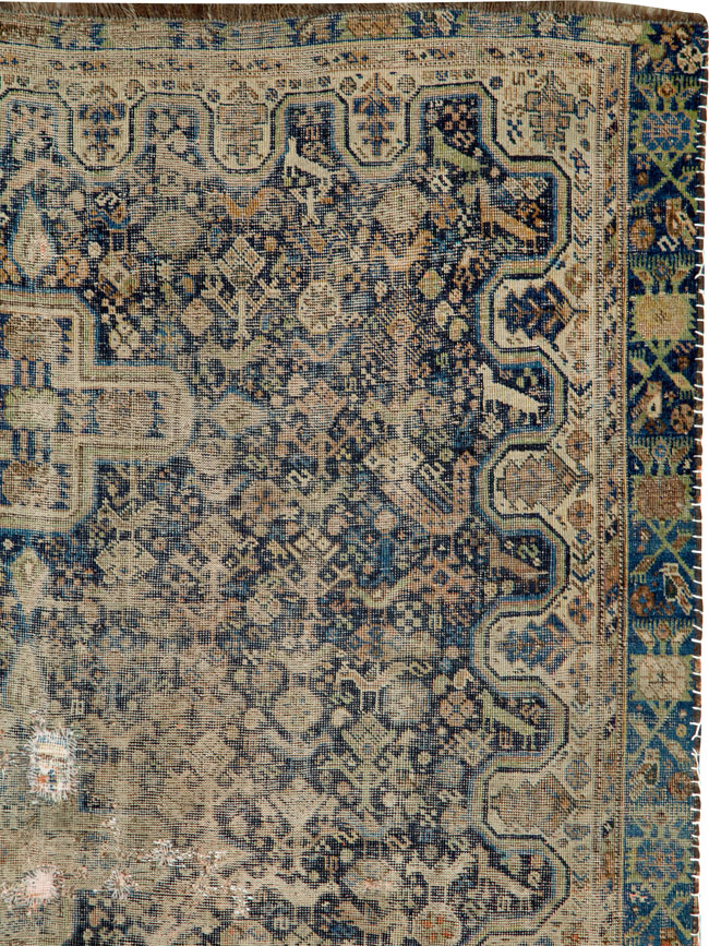 Antique Persian Afshar Rug, No.25690 - Galerie Shabab