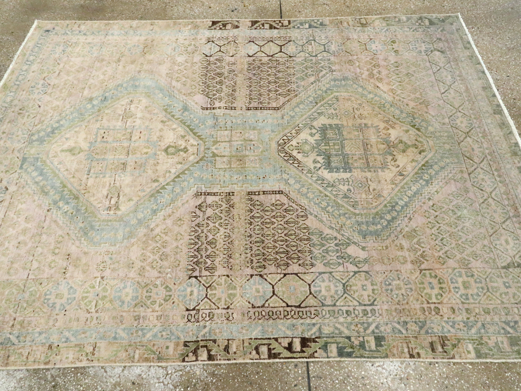 Antique Persian Afshar Rug, No.25691 - Galerie Shabab