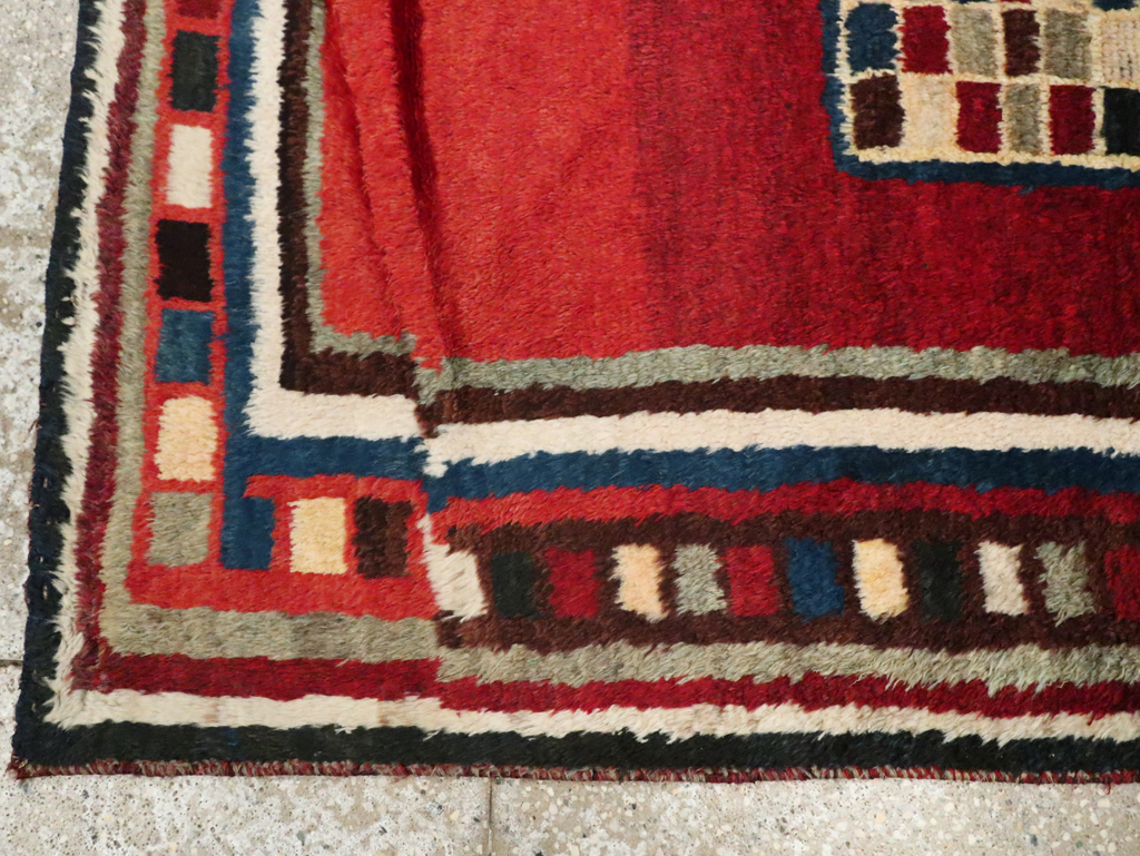 Vintage Persian Gabbeh Rug, No.25694 - Galerie Shabab