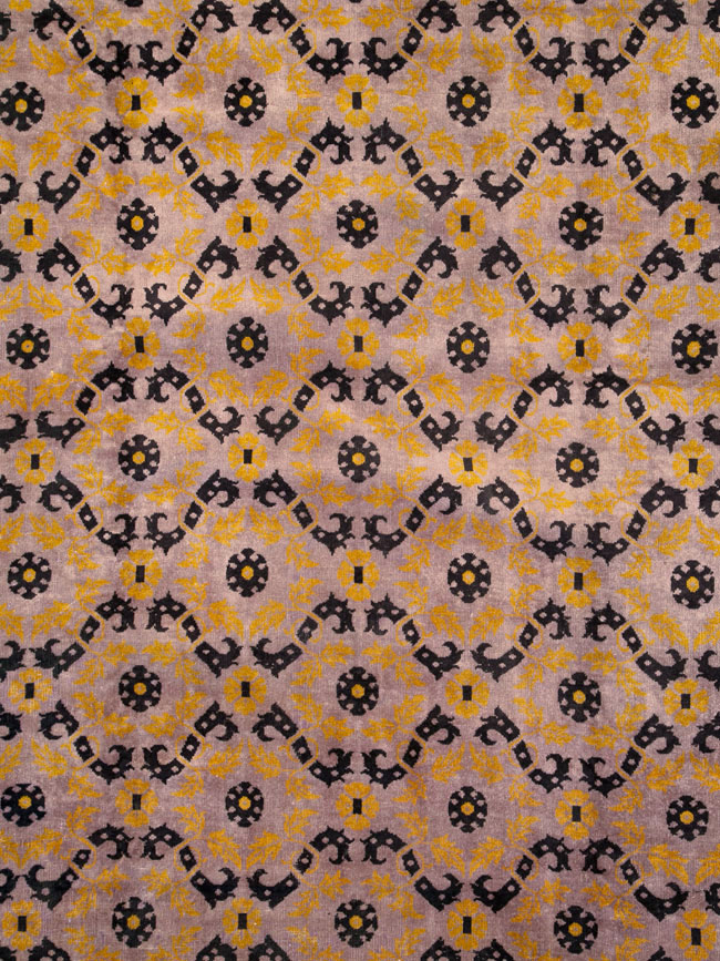 Vintage Chinese Art Deco Carpet, No.25716 - Galerie Shabab