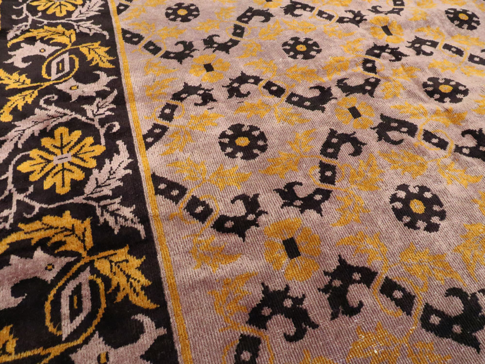 Vintage Chinese Art Deco Carpet, No.25716 - Galerie Shabab