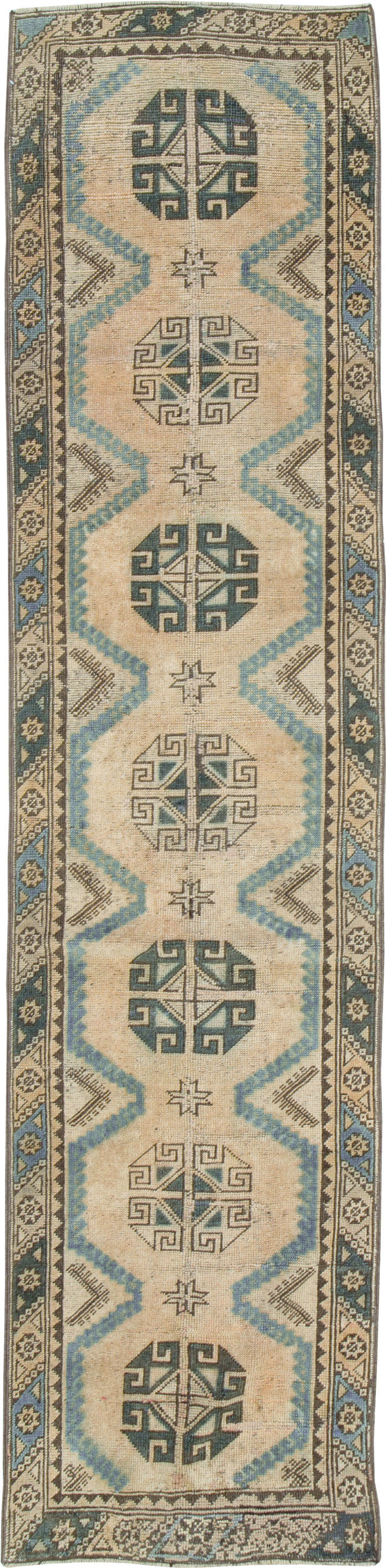Vintage Turkish Anatolian Runner, No.25719 - Galerie Shabab