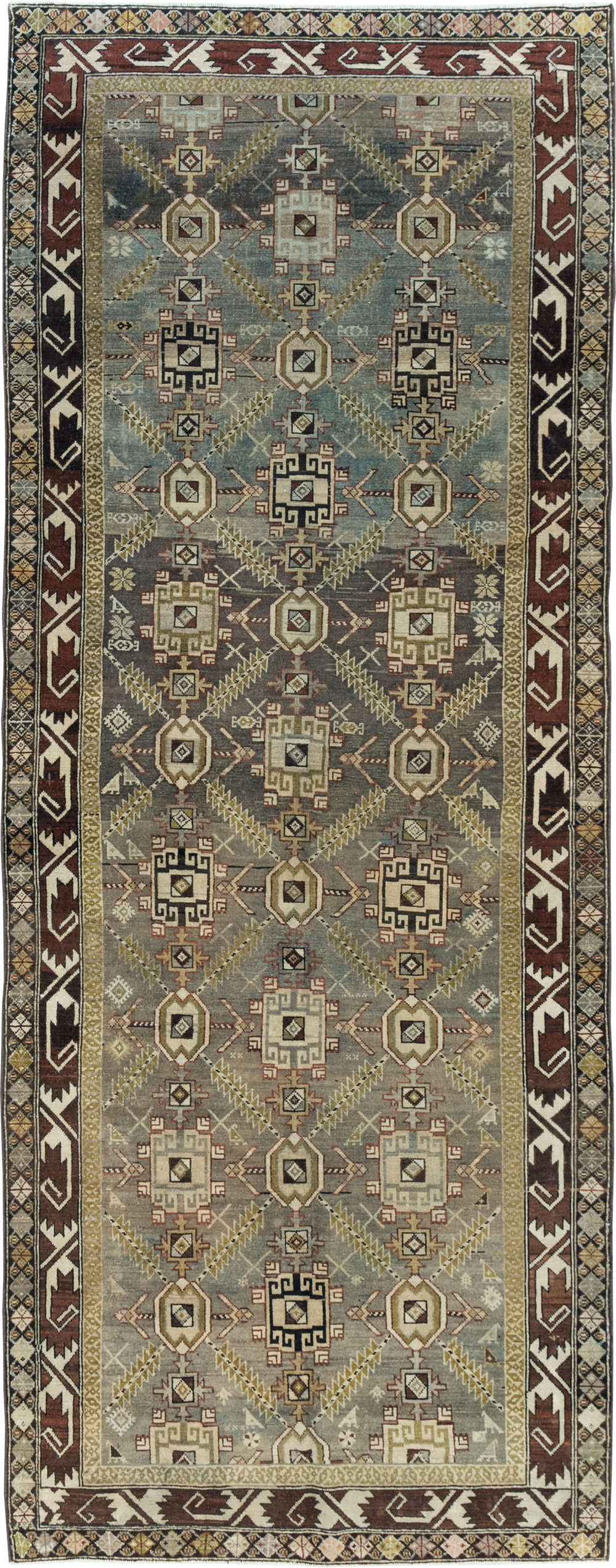 Vintage Persian Malayer Rug, No.25723 - Galerie Shabab