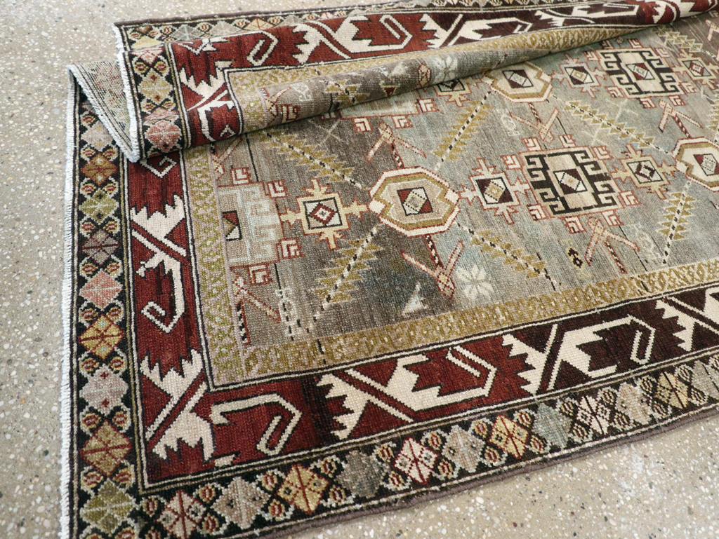 Vintage Persian Malayer Rug, No.25723 - Galerie Shabab